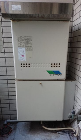 ガス給湯器交換工事　東京都目黒区　GT-C2462AWX-BL-13A - Before