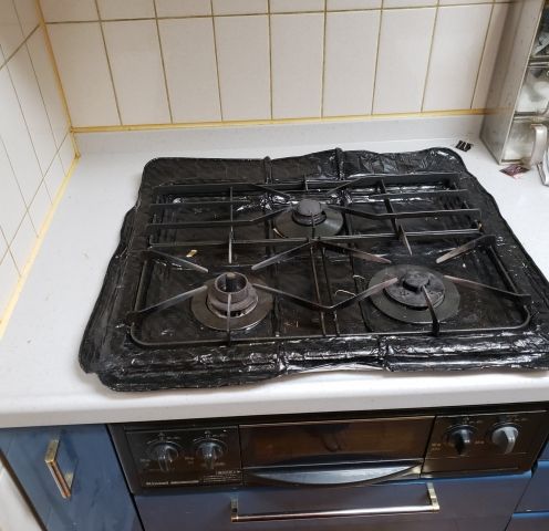 ビルトインガスコンロ交換工事　東京都台東区　RS31W27P11DGVW-13A - Before
