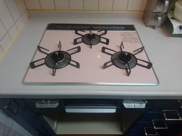 ビルトインガスコンロ交換工事　東京都台東区　RS31W27P11DGVW-13A - After