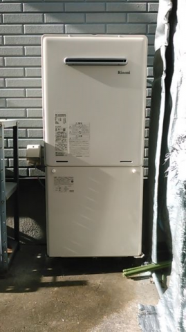 ガス給湯器交換工事　静岡県富士市　RUF-A2405SAW-B-set-13A