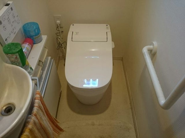 トイレ交換工事　京都府八幡市　XCH1401WS