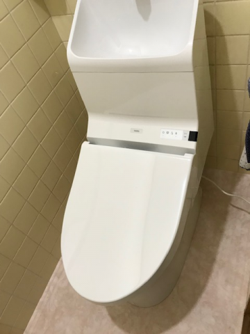トイレ交換工事　大阪府大阪市生野区　CES969M-NW1