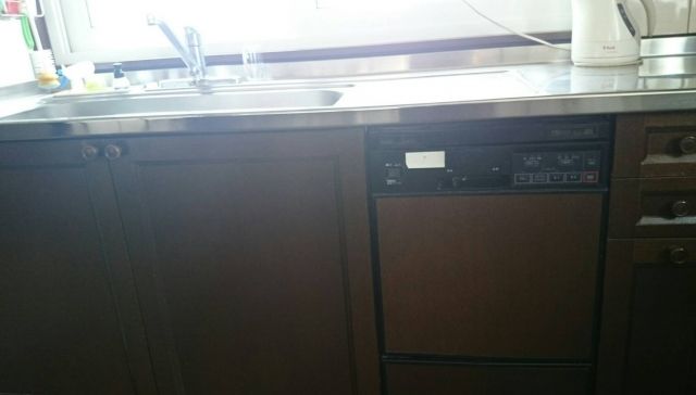 ビルトイン食洗機交換工事　青森県青森市　NP-45MC6T - Before