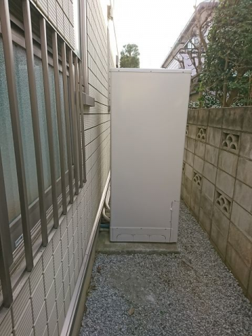 エコキュート交換工事　千葉県鎌ケ谷市　HWH-B375L-set
