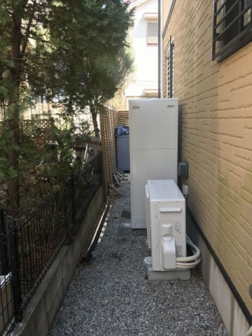 エコキュート交換工事　埼玉県上尾市