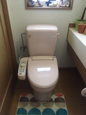 トイレ 2台交換工事　千葉県茂原市　XCH1401WS - Before