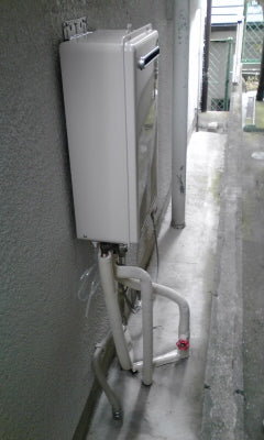 給湯器交換工事（ふろアダプタ交換え共）　大阪府和泉市　RUJ-V1611W-A-set