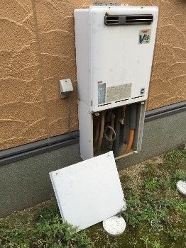 給湯器交換工事　熊本県合志市　RUF-E2405SAW-13A-set - Before