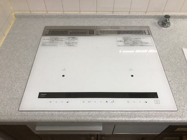 IHクッキングヒーター レンジフード交換工事　大阪府枚方市　KZ-XS36W