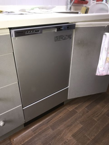 ビルトイン食洗機交換工事　三重県名張市　NP-45MC6T