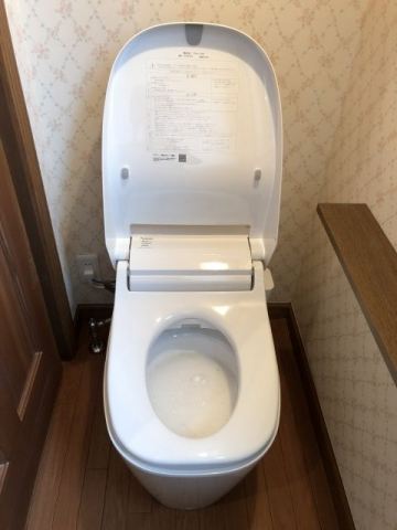 トイレ交換工事　神奈川県横浜市青葉区　XCH1401WS - After