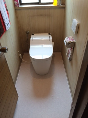 トイレ交換工事/CF張替工事　埼玉県富士見市　XCH1101RWS-sale