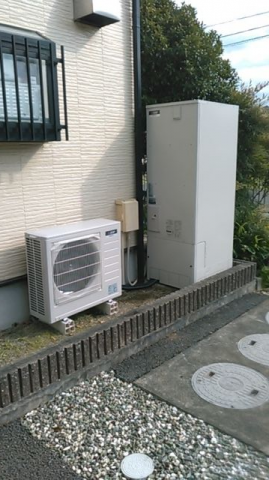 エコキュート交換工事　静岡県三島市