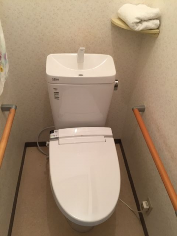 トイレ交換工事　東京都品川区