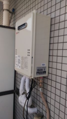 ガス給湯器交換工事　東京都荒川区
