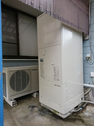 エコキュート交換工事　千葉県鴨川市　HWH-B376L-set