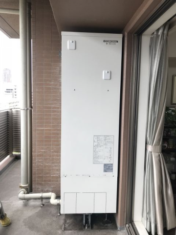 エコキュート交換工事　東京都江東区