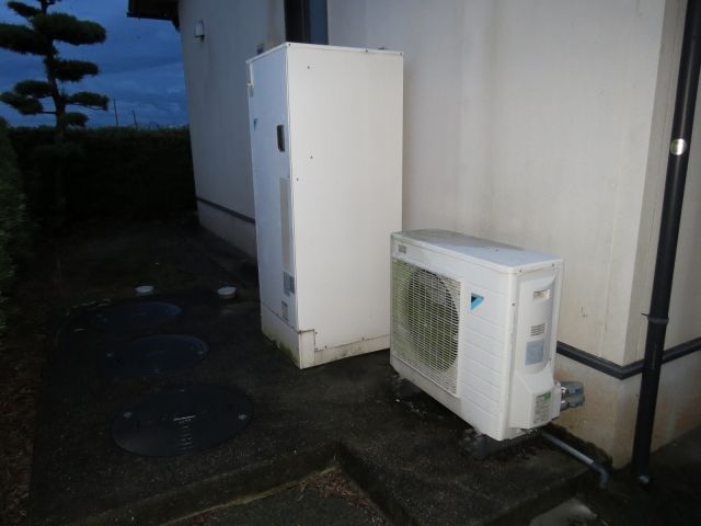 エコキュート交換工事　熊本県宇城市 - Before
