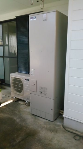 エコキュート交換工事　静岡県静岡市葵区