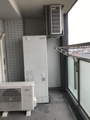エコキュート交換工事　千葉県浦安市　CHP-E37AY2-set - After
