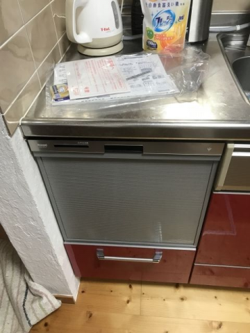 ビルトイン食洗機交換工事　奈良県五條市　RSW-404LP - After