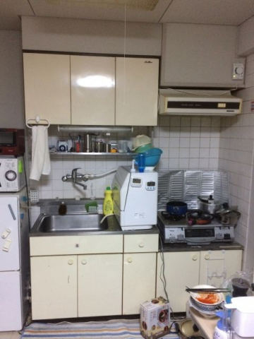 キッチン交換工事　新潟県新潟市中央区　GKF-S-100SYNL - Before