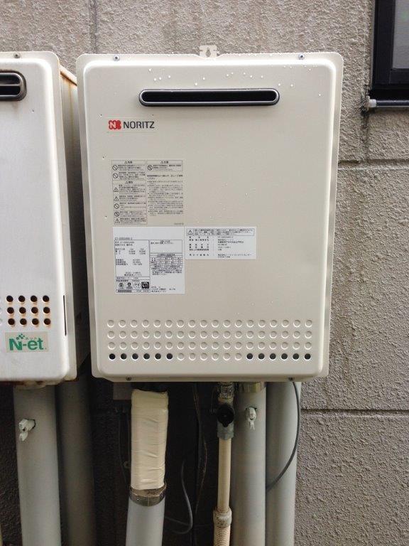 給湯器・電熱ヒーター交換工事　新潟県新潟市南区　GT-2050SAWX-2BL-set