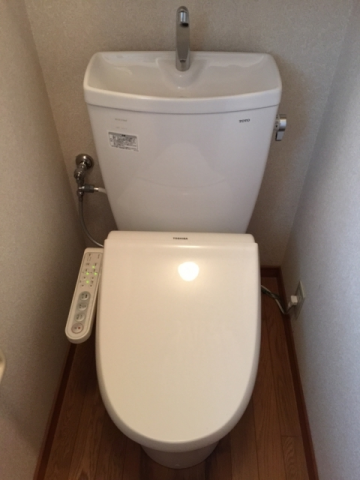 トイレ交換工事　奈良県生駒市　CS230BM-SH231BA-W