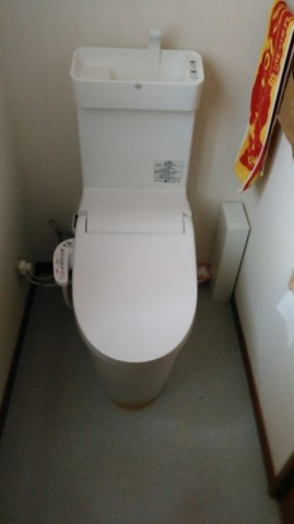 トイレ交換工事　静岡県富士宮市 - After