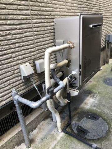 ガス給湯器交換工事　大阪府泉大津市 - After