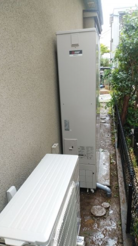 エコキュート交換工事　埼玉県志木市　SRT-W374Z-set