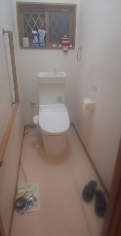 トイレ交換工事　愛知県豊田市 - Before