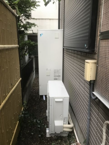 エコキュート交換工事　埼玉県川口市