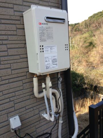 給湯器交換工事　大阪府泉南郡岬町　GQ-2039WS-13A