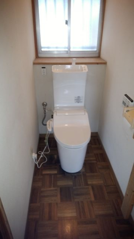 トイレ交換工事　千葉県いすみ市　XCH3013RWST