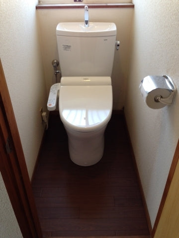 トイレ交換・CF張替工事　千葉県山武郡横芝光町　CS230BM-SH231BA-W
