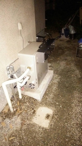 給湯器・ガス配管・循環アダプタ・湯水配管交換工事　奈良県北葛城郡王寺町　RUF-E1615SAG-set-13A - After