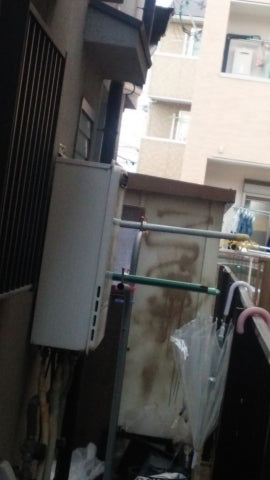 給湯器/ガスコンロ交換工事　大阪府堺市北区　GT-C2452SAWX2set13A - Before