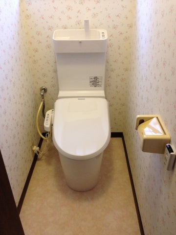 トイレ交換工事/壁クロス・床CF張替え工事　千葉県銚子市　XCH3003RWSTK