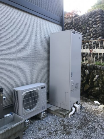エコキュート交換工事　埼玉県秩父郡横瀬町　SRT-S464UA-set