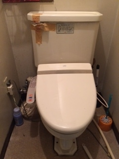 トイレ交換工事　東京都渋谷区　CS230BM-SH230BA-W - Before
