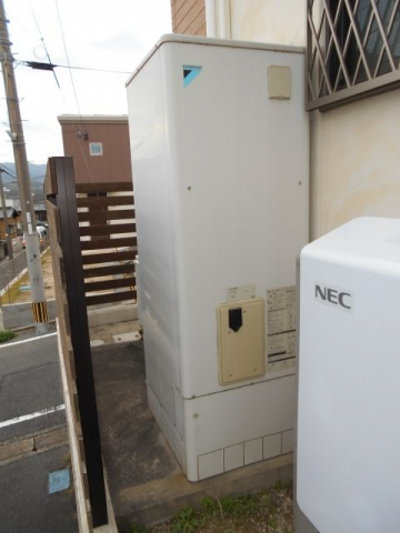 エコキュート交換工事　福岡県中間市　EQN46UFV-set - Before