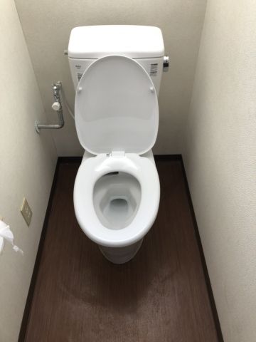 トイレ交換工事　北海道札幌市白石区　BC-ZA10S-DT-ZA150EN-BW1 - After