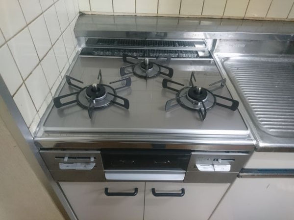 ビルトインガスコンロ レンジフード交換工事　東京都足立区　RS31W27U12DGVW-13A