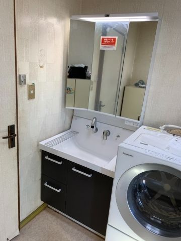 洗面化粧台交換工事　東京都青梅市 - After