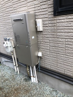 ガス給湯器交換工事　宮城県黒川郡富谷町