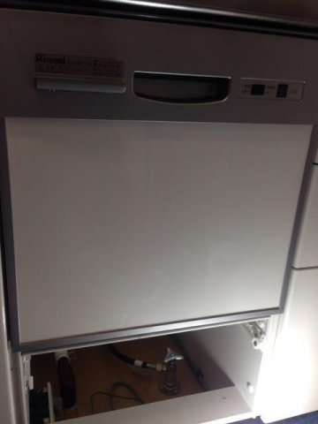 ビルトイン食器洗い乾燥機　茨城県日立市　RKW-403C-SV - After