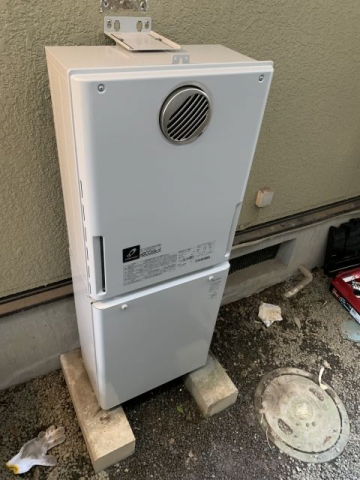 ガス給湯器交換工事　東京都町田市　GX-H240AW-13A