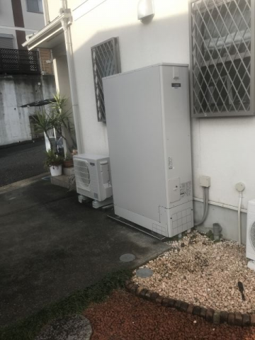エコキュート交換工事　神奈川県横浜市戸塚区