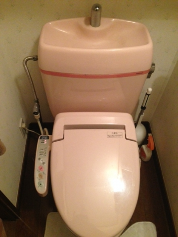 トイレ交換工事/止水栓交換え共　東京都国分寺市　XCH1101WS-sale - Before